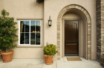 Replace house door and window in home in Cheyenne Wyoming.